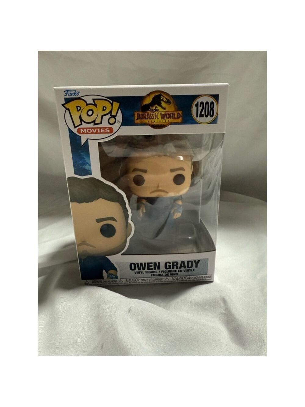 Funko Pop! Movies Jurassic World Owen Grady Vinyl Figure